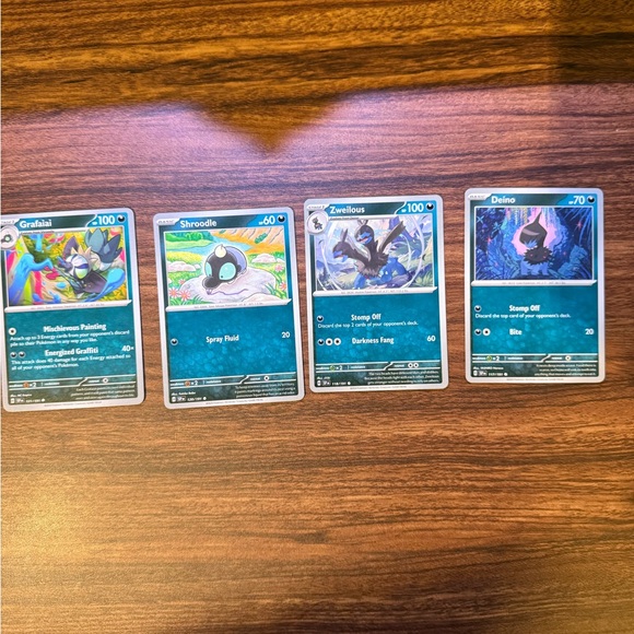 Pokemon Surging Sparks - Complete Common Uncommon Holo Cards - Picture 9 of 13